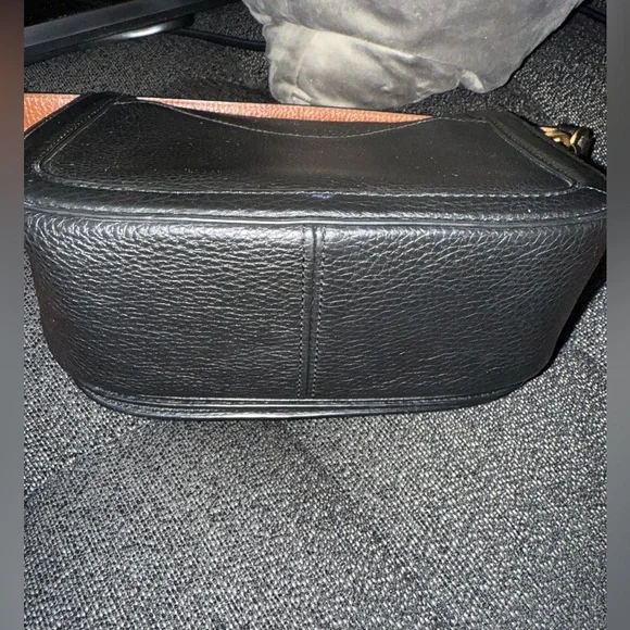 Coach Black Leather Crossbody Bag - Picture 3 of 11